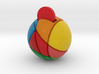 ReddCoin Spherical Logo 3d printed Rotated funny for printing reasons. See next image for quick ZBrush render of object with intended stand. 