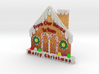 Gingerbread House  3d printed 