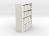 Bookcase for scale 1:72 3d printed 