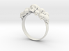 Skull Ring size 6- 3d printed 