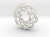 4 strand mobius spiral NO ball 3d printed 