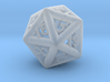Piped D20 3d printed 