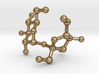 Sucrose (Sugar) Molecule Keychain 3d printed 