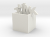 Think Outside the Box Sculpture 3d printed 