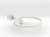 Double Trumpet Ring 3d printed 