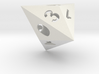 Triakis dice (hollow) 3d printed 