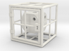 Caged D6 3d printed 