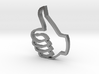 Thumbs up pendant 3d printed 