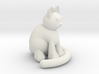 One Sitting Cat 3d printed 