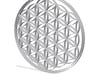 Flower of life coaster 100x4mm 3d printed 
