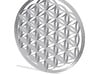 Flower of life pendant 50x3mm 3d printed 