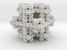 Koch Snowflake sponge 3d printed 