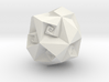Twisted Rhombic Dodecahedron 3d printed 
