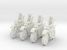 MG8701A Dirt Bike Team (x4) 3d printed 