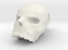 SMALL skull pendant 3d printed 