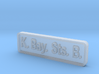 K. Bay. Sts. B. Locomotive Plate 3d printed 