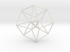 Sacred Geometry: Toroidal Hypercube 38mmx1mm 3d printed 