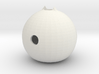 d1: Weighted Spheroid 3d printed 