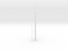 Willis Tower Antennae (Hollow) Left 3d printed 