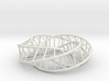 Moebius Square | Napkin Ring 3d printed 