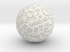 Gross Truncated Sphere 3d printed 