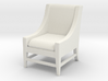 1:24 Slipper Chair 3d printed 