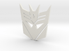 decepticon logo 3d printed 