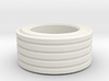 Grooved Ring (small) 3d printed 