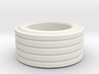 Grooved Ring (large) 3d printed 