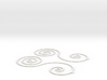 Sun Farm Spirals | earrings 3d printed 