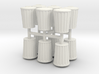 15mm Trash Cans (12) 3d printed 