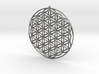 flower of life 3d printed 