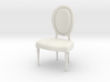 1:24 Oval Chair 2 (Not Full Size) 3d printed 