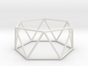 hexagonal antiprism 70mm 3d printed 