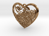 Elven Heart 3d printed 