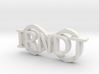 IRNDT Logo Key Fob 3/4" height 3d printed 