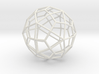 DeltoidalHexecontahedron 70mm 3d printed 