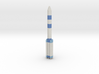 Rocket- Aquarius Rocket C- 6 Engines (1/87th) 3d printed 
