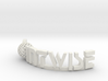 Pointwise text Logo 3d printed 