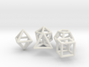 Platonic Solids Set 3d printed 