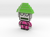 DevoBots Series 1 Pink bio suit with Green energy  3d printed 
