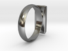 Golden Brick Ring  3d printed 