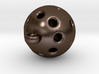 Hole Sphere Pendant 3d printed 
