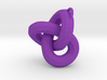 Neverending-knot-3cm pendant / earring / necklace 3d printed 