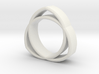 The Trinity Ring 3d printed 