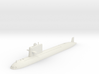 1/700 Type 091 Submarine (Waterline) 3d printed 