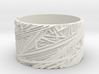 Fibres Ring Size 9 3d printed 