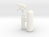 1:7 Scale 33mm Bottle Extinguisher 3d printed 