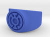 Blue Hope GL Ring (Szs 5-15) 3d printed 