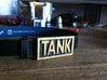 TANK belt buckle 3d printed Painted and antiqued WS&F.